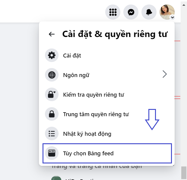 Cách ẩn like và comment nhanh chóng trên Facebook